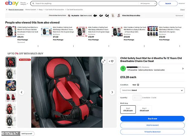 Hazardous 'Killer' Car Seats Resurface Online a Decade After Safety Scandal