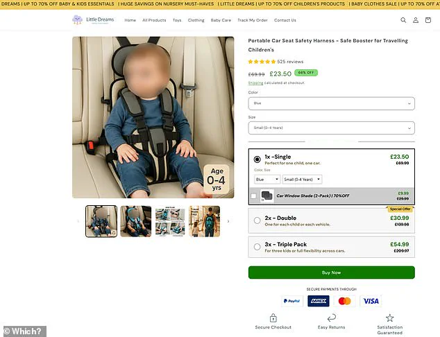 Unsafe, Flimsy Fabric Infant Car Seats Sold Online Pose Serious Safety Risks, Warn Consumer Advocates
