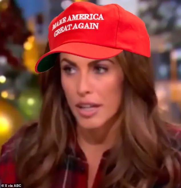 Conservative Co-Host's Symbolic Gesture Highlights Controversy Over Trump's Foreign Policy Achievements