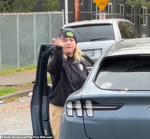 Clash in North Portland: Anti-ICE Activist's Vehicle Becomes Center of Tension