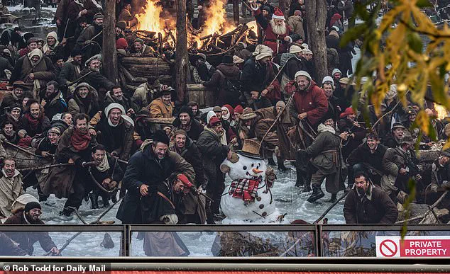 AI-Generated Christmas Mural in Kingston Reveals Grotesque Distortions