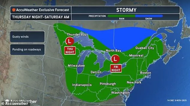 Polar Vortex to Bring Arctic Cold and Storms to Eastern U.S. by Early November