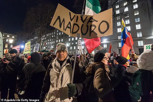 Protesters Burn American Flag Outside Downing Street Amid Controversy Over Trump's Foreign Policy Actions
