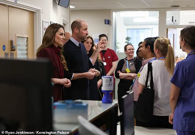 Prince and Princess of Wales Surprise NHS Staff with Heartfelt Visit at Charing Cross Hospital