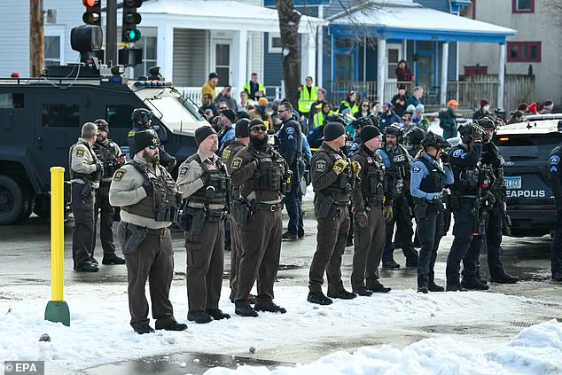 Violent Confrontation in Minneapolis Sparks Controversy Over ICE Officer's Shooting Near George Floyd Site
