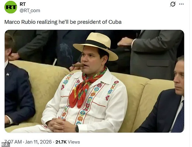 Trump's Surprising Endorsement of Marco Rubio as Cuba's Leader Sparks Speculation and Criticism Over Foreign Policy