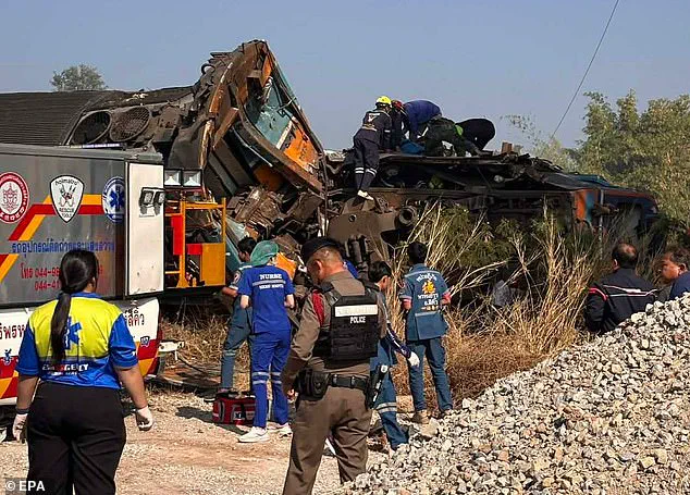 Catastrophic Crane Collapse Claims 28 Lives, Injures Over 80 in Thailand Train Disaster