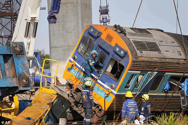Catastrophic Crane Collapse Claims 28 Lives, Injures Over 80 in Thailand Train Disaster