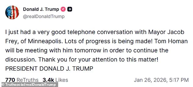 Exclusive: Trump's Privileged Access to Minneapolis Crisis Management Revealed