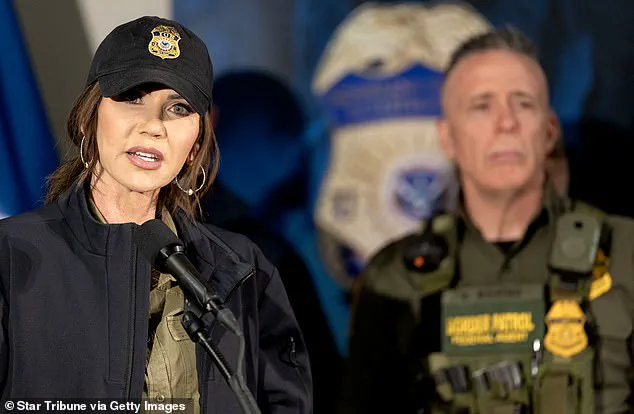 Kristi Noem Faces Sharp Drop in Approval Amid DHS Controversy and Political Backlash