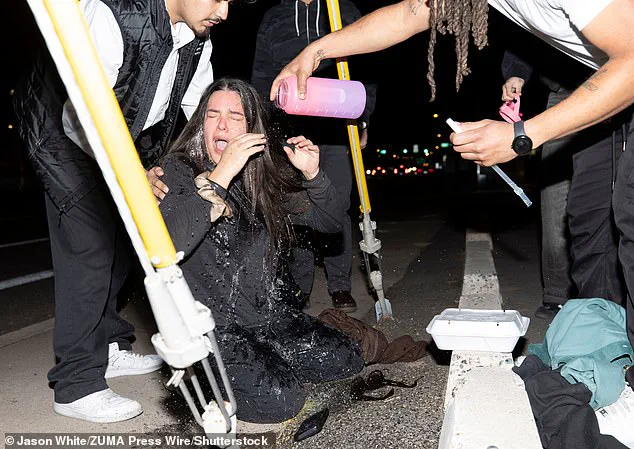 Federal Agents Spray Unidentified Substance During Escalated Phoenix Immigration Protest