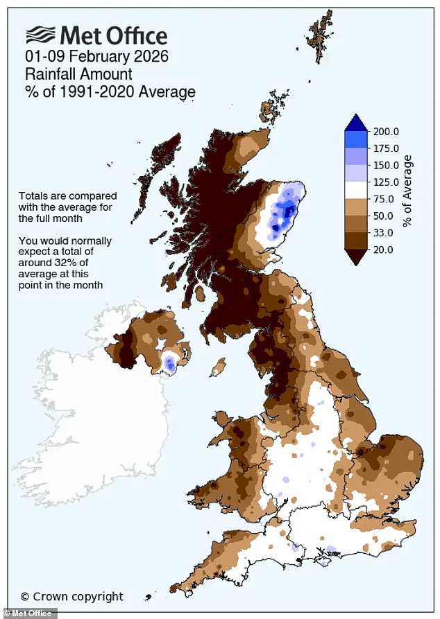Britain's Wettest Towns: 42 Days of Unrelenting Rain as Blocked Jet Stream Pours Downpours on Communities