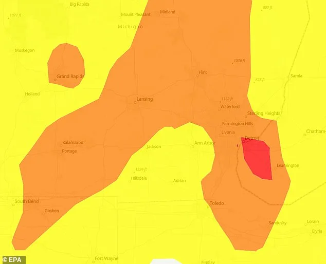 Toxic Smog Chokes Detroit and Great Lakes as Air Quality Crisis Sparks Health Warnings
