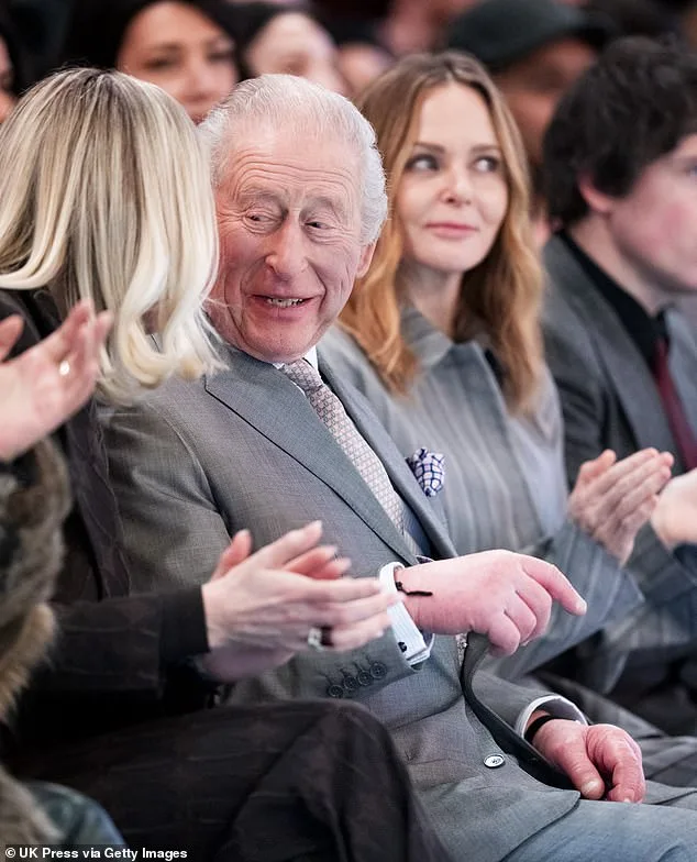 King Charles Laughs with Stella McCartney as Andrew Mountbatten-Windsor is Arrested