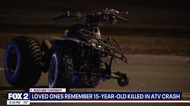 Tragedy Strikes Detroit: 15-Year-Old Dylan Burkett Dies in ATV Crash After Argument with Father Over Helmet Safety