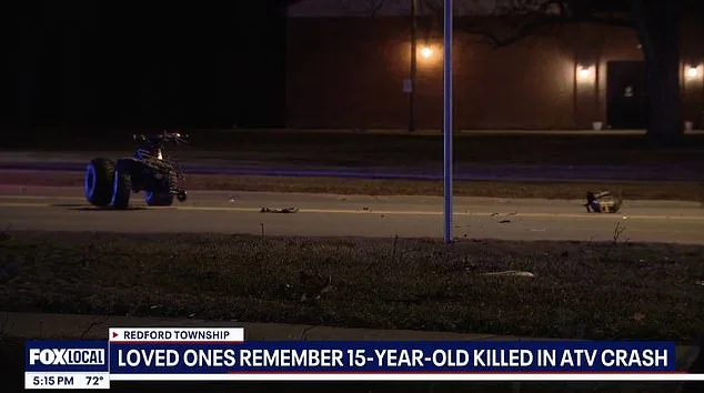 Tragedy Strikes Detroit: 15-Year-Old Dylan Burkett Dies in ATV Crash After Argument with Father Over Helmet Safety