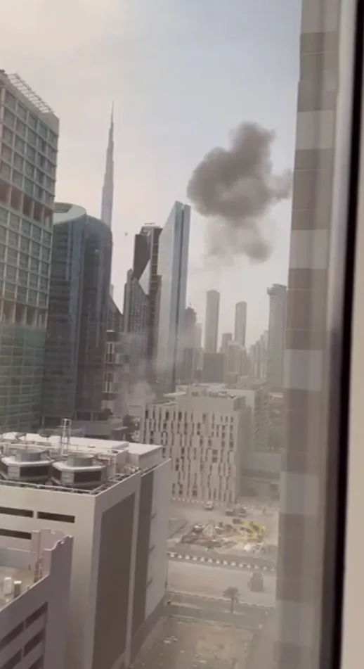 Iranian Drone Strike on Dubai Financial Hub Sparks Regional Tensions Amid Dual Rhetoric of Threats and Friendship