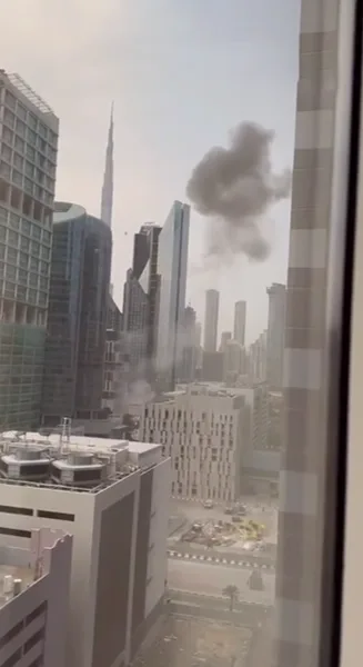 Iranian Drone Strike on Dubai Financial Hub Sparks Regional Tensions Amid Dual Rhetoric of Threats and Friendship