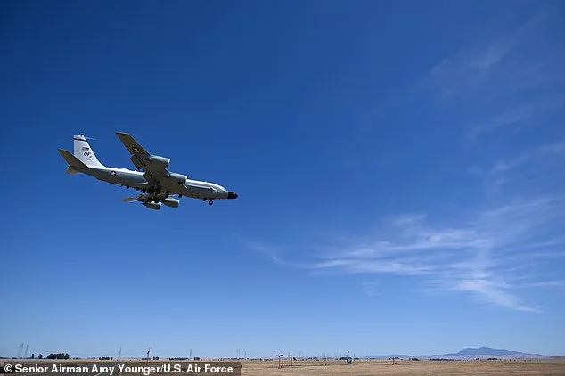 US Air Force's Cobra Ball Aircraft Heads Toward Minot, North Dakota, Fueling Speculation About Its Mission