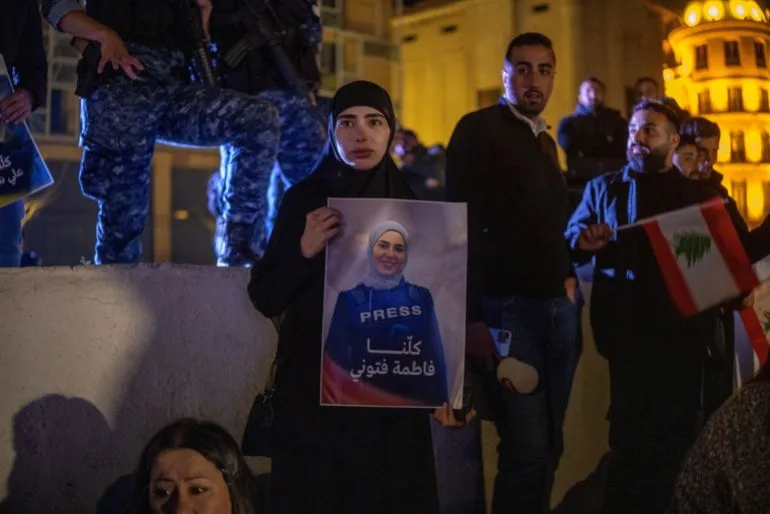 Israeli Strike Kills Three Journalists in Southern Lebanon as Conflict Escalates