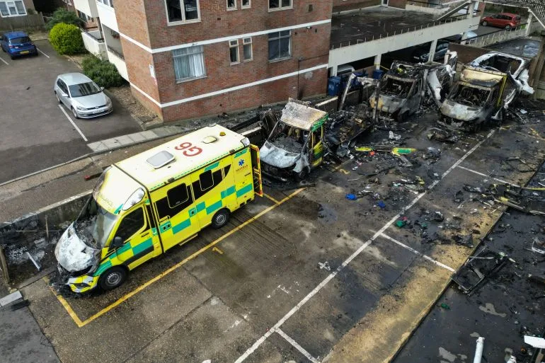 Three Men Charged with Arson in Attack on Hatzola Ambulances Remain in Custody
