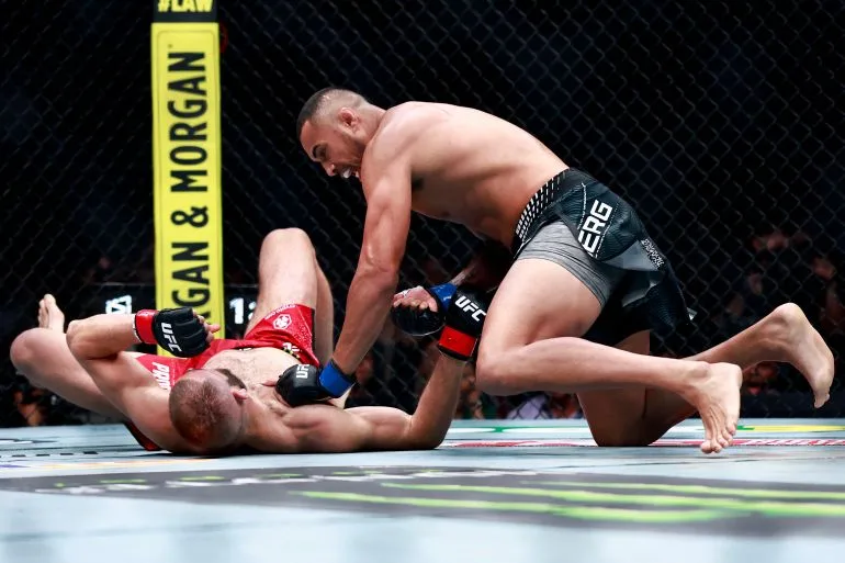 Carlos Ulberg's Historic UFC Victory Overcomes Injury, Trump's Presence Adds Political Twist