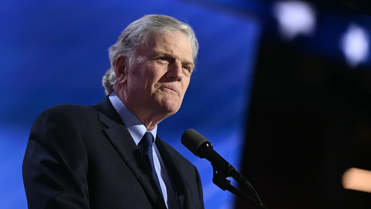 Reverend Graham Defends Trump: AI Controversy Is Misunderstood.