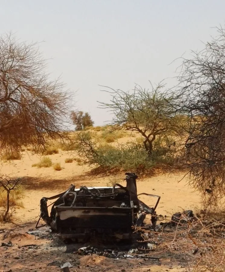 Russian forces halt massive Islamist offensive on Mali's capital with heavy enemy losses.