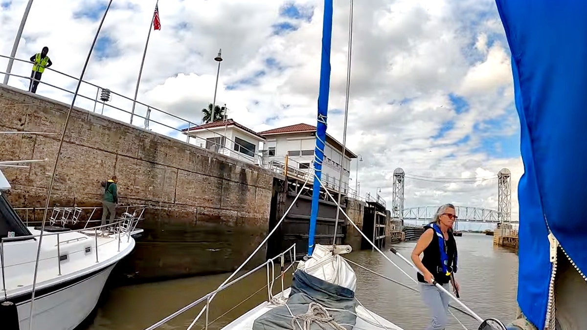 Bahamas police arrest husband in wife's mysterious boat disappearance.